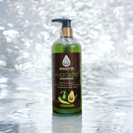 AMAEYYA  Avocado Shampoo with Aloe Vera & Castor Oil