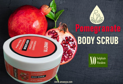 AMAEYYA Pomegranate Exfoliating Body Scrub